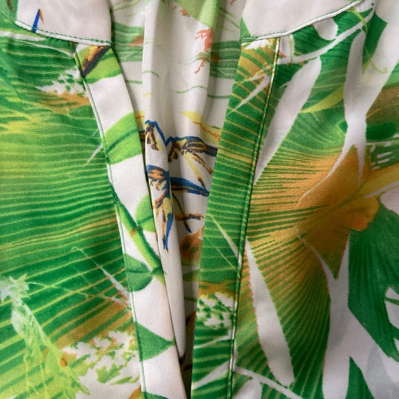 Philosophy women’s tropical print short sleeve top - Picture 8 of 8